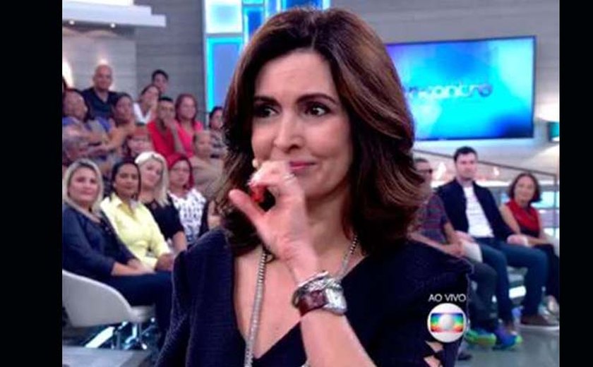 Emocionada, Fátima Bernardes chora ao vivo no ‘Encontro’
