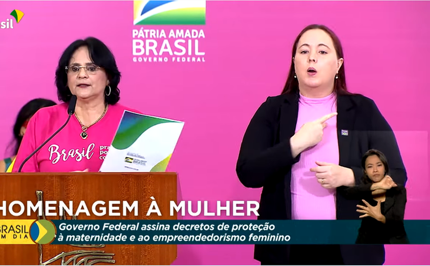 Assinatura de decretos consolidam ações para mulheres