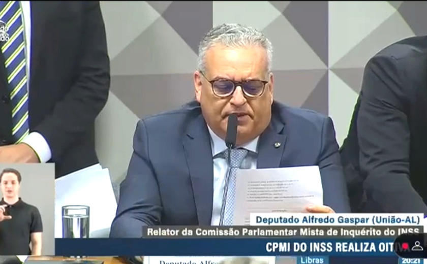 Alfredo Gaspar, relator da CPMI do INSS, pede prisão preventiva de 21 integrantes do esquema criminoso que roubou aposentados e pensionistas