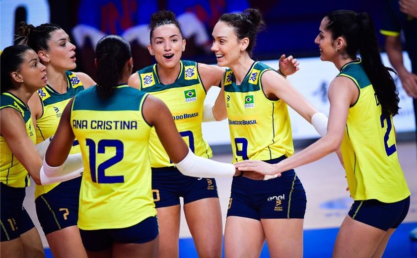 Seleção masculina supera Holanda, emplaca 2ª vitória seguida e reage na Liga das Nações