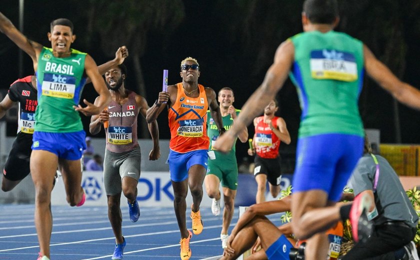 Paris 2024: Brasil leva vaga no revezamento 4x400 m e vôlei de praia