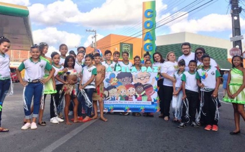 Educação Emocional e Social é tema do desfile de 92 anos de Arapiraca