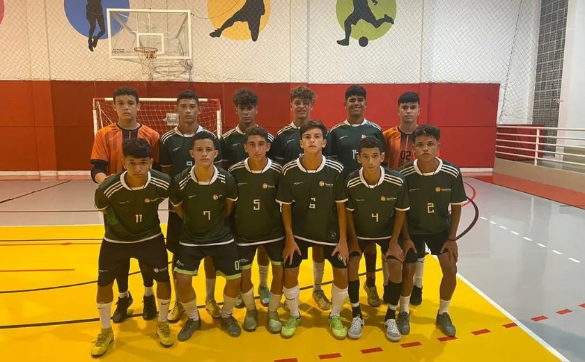 Estudantes-atletas de Alagoas embarcam neste sábado para participar da 6ª edição do Campeonato Brasileiro de Futsal Escolar