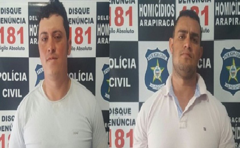 Polícia prende seguranças municipais acusados de homicídio em Arapiraca