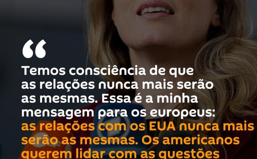As relações com os EUA não serão as mesmas depois da imposição das tarifas, disse a ministra das Relações Exteriores do Canadá, Melanie Joly.