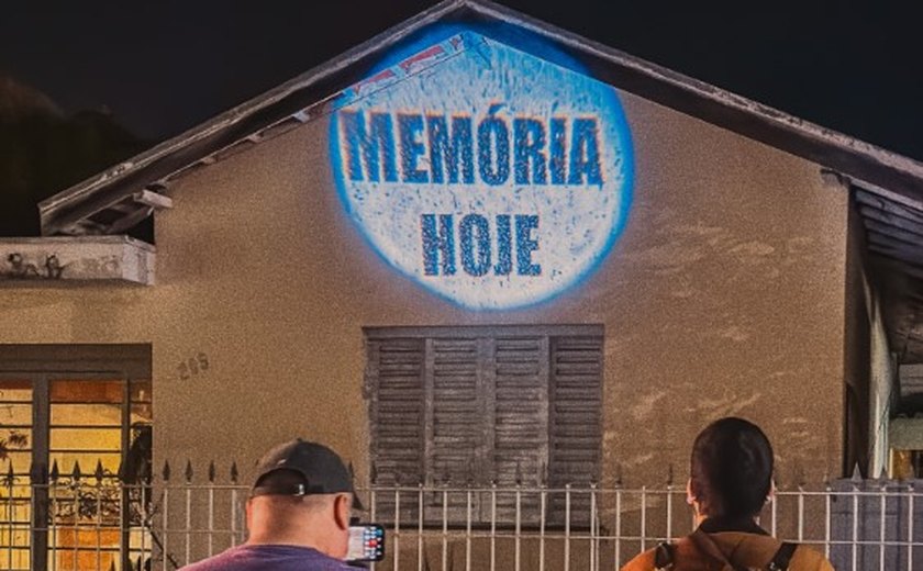 Projeções artísticas questionam a falta de preservação do patrimônio em Vargem Grande do Sul