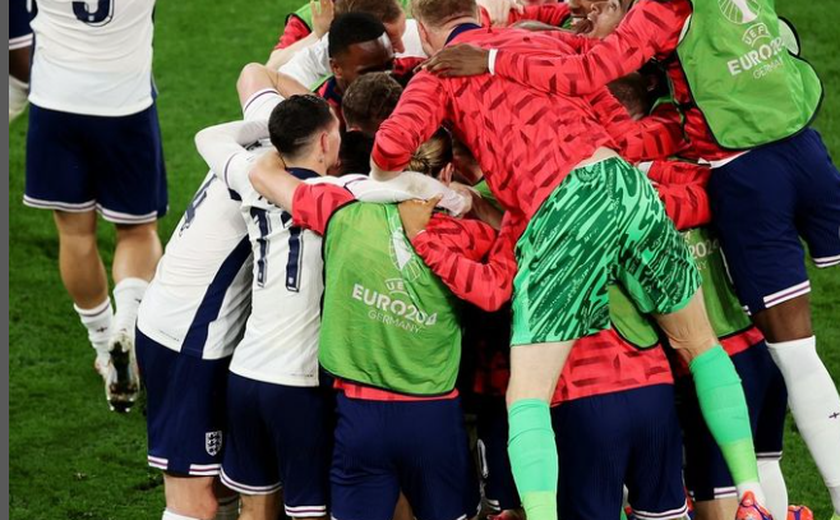 Inglaterra vira sobre a Holanda nos acréscimos e encara Espanha na final da Eurocopa
