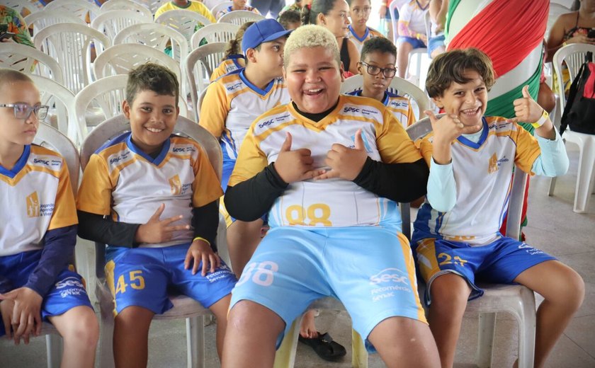 Sesc abre inscrições para projeto de iniciação esportiva