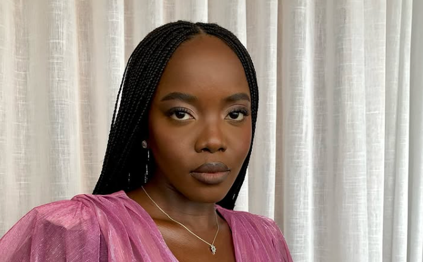 Clara Moneke fica 'impactada' com a sua 'mini sósia'