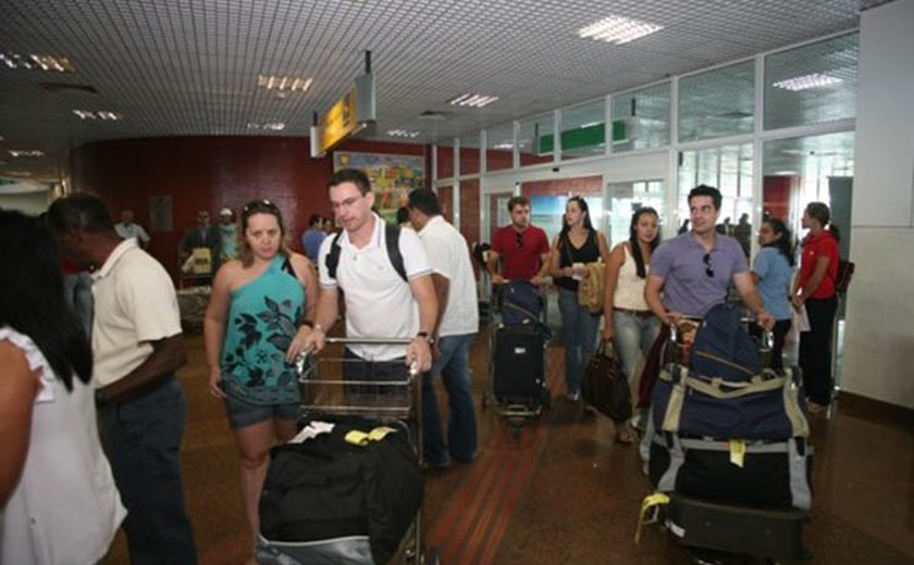 Índice de desembarques em Alagoas foi o maior do NE em julho, aponta Infraero