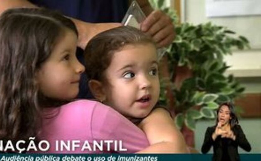 Decisão sobre vacinação de crianças será divulgada hoje