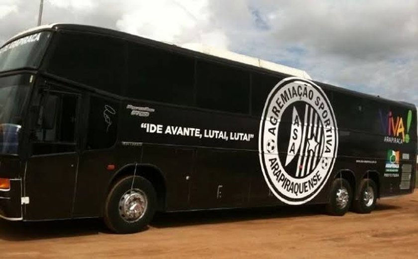 Problemas mecânicos com ônibus cancelam jogo-treino entre ASA e Santa Cruz