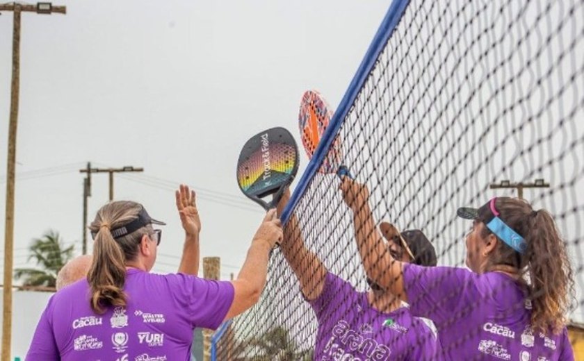 Terceira etapa do Circuito Alagoano de Beach Tennis movimenta o final do mês de março