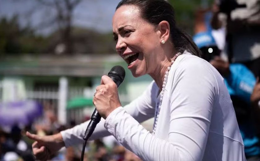 Líder da oposição na Venezuela, María Corina considera 'falta de respeito' propor novas eleições