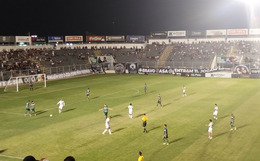 Coruripe perde para o CRB e está fora da semifinal do Campeonato Alagoano