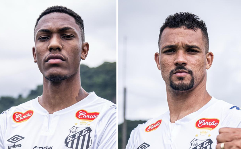 Zé Ivaldo e Luisão são apresentados pelo Santos e iniciam disputa por vaga na zaga