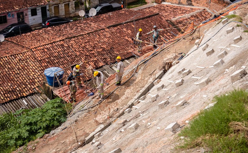 Prefeitura de Maceió investe R$ 315 milhões na proteção de encostas