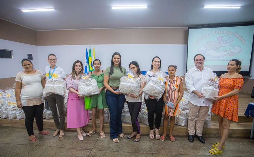 Atenção social: prefeito Luciano entrega mais 100 kits de enxoval para gestantes em situação de vulnerabilidade