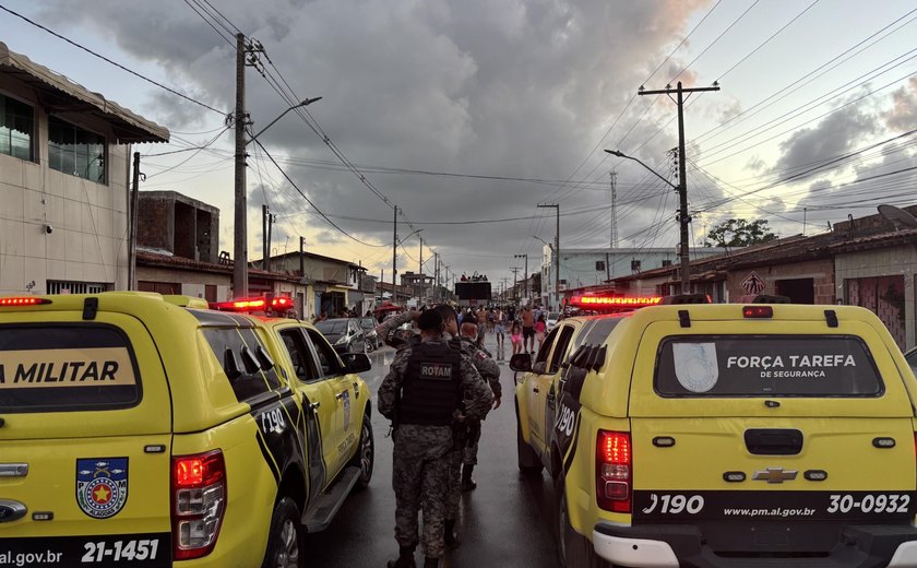 Litoral Norte tem reforço no policiamento durante segunda-feira de Carnaval