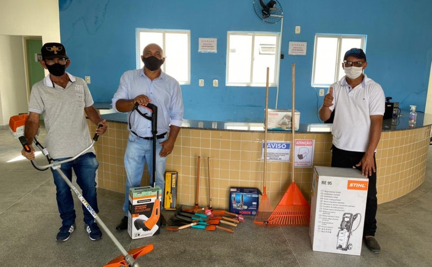 Infraestrutura de Branquinha adquire novos equipamentos