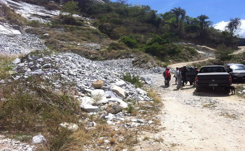 PF realiza operação em Alagoas para combater extração ilegal de minérios