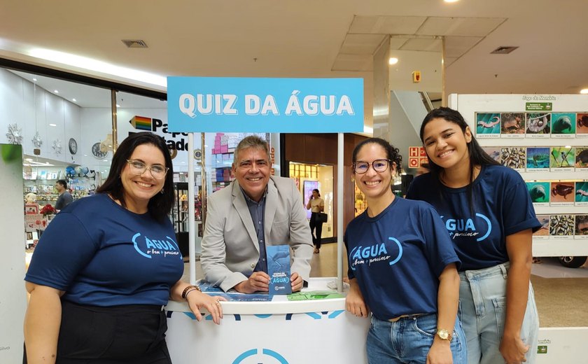 Dia do Meio Ambiente: Casal promove conscientização em shopping da capital