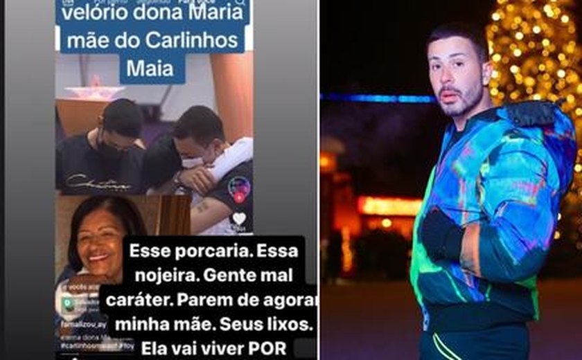 Carlinhos Maia desabafa após ser vítima de fake news sobre velório da mãe: 'Coisa maldosa e absurda'