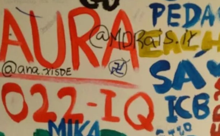 Estudantes encontram desenhos de símbolos nazistas em paredes da USP e Unifesp
