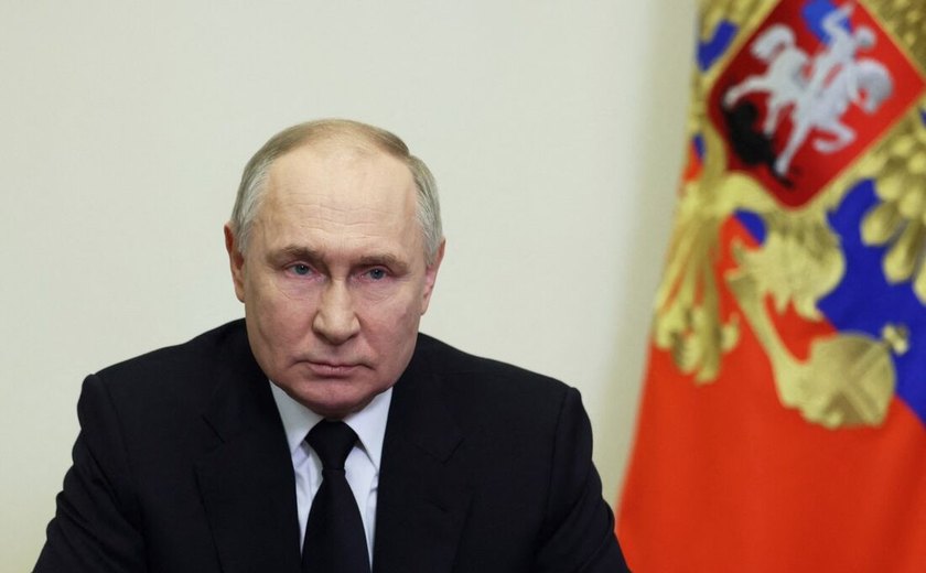 Putin afirma que ataque da Ucrânia em Kursk é tentativa de parar Moscou