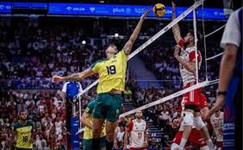 Brasil abusa dos erros, leva virada da Polônia e cai nas quartas da Liga das Nações de Vôlei