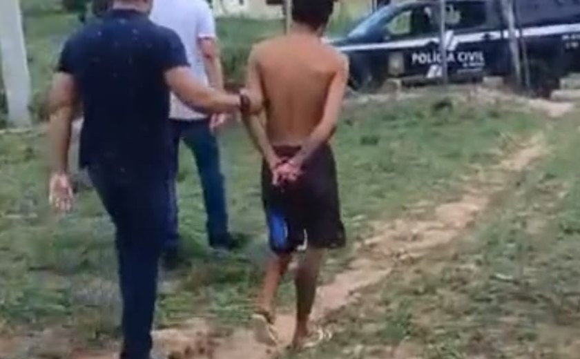 Homem é preso por tentativa de feminicídio em Poço das Trincheiras