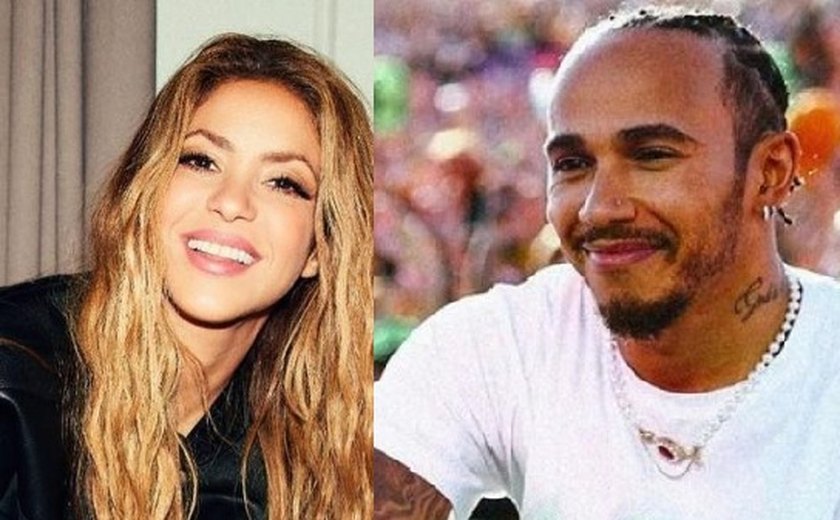 Shakira e Lewis Hamilton tiveram três encontros secretos na casa da cantora em Ibiza, diz jornal