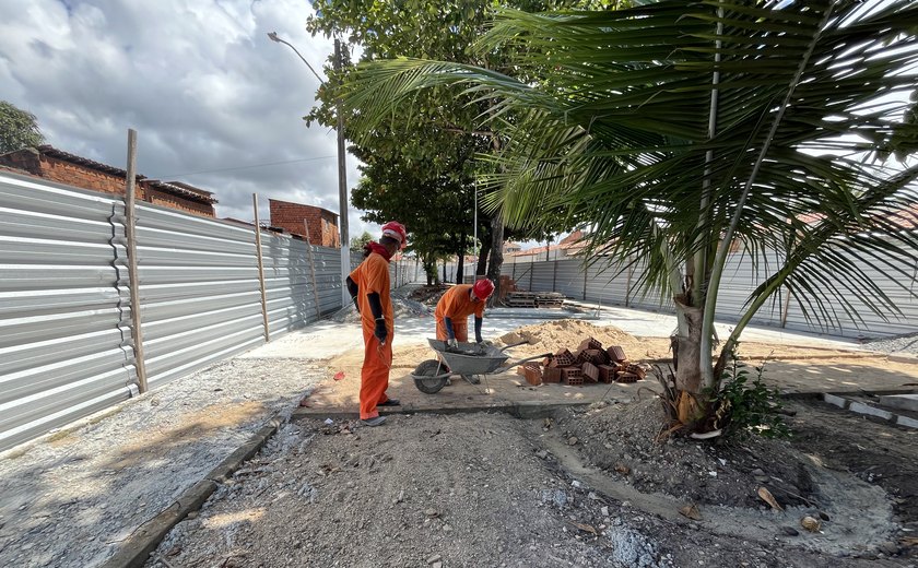 Brota na Grota transforma área usada para descarte de entulho em praça