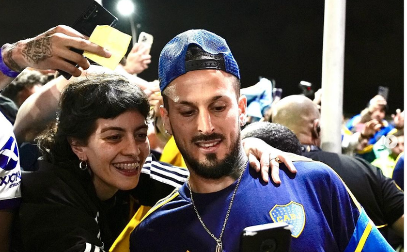 Torcedores do Boca transformam Copacabana em embaixada do clube