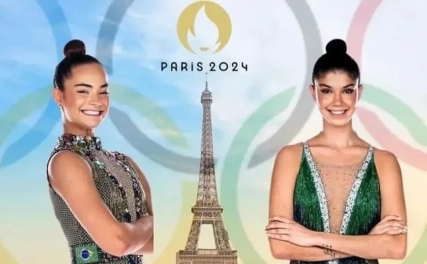 Alagoanas Duda e Bárbara são convocadas para a seleção brasileira de Ginástica Rítmica em Paris