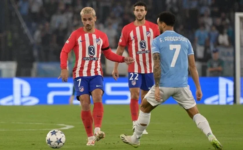 Com 3 gols de Griezmann, Atlético de Madrid vence Getafe e carimba vaga na Liga dos Campeões