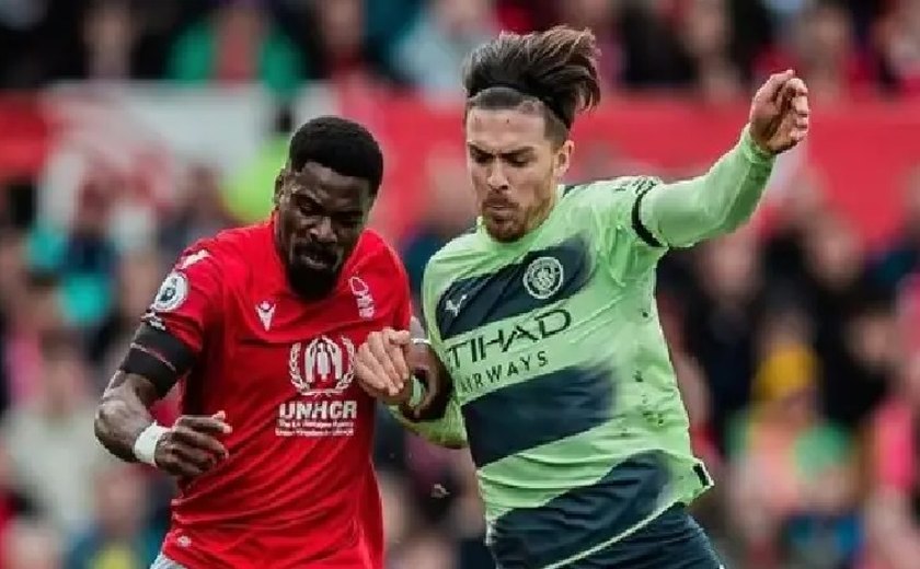 City desperdiça chances, leva empate do Forest no fim e perde a ponta do Inglês