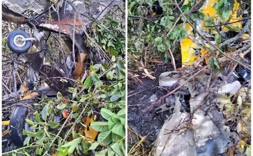Queda de avião agrícola causa ferimentos graves a piloto em Campo Alegre