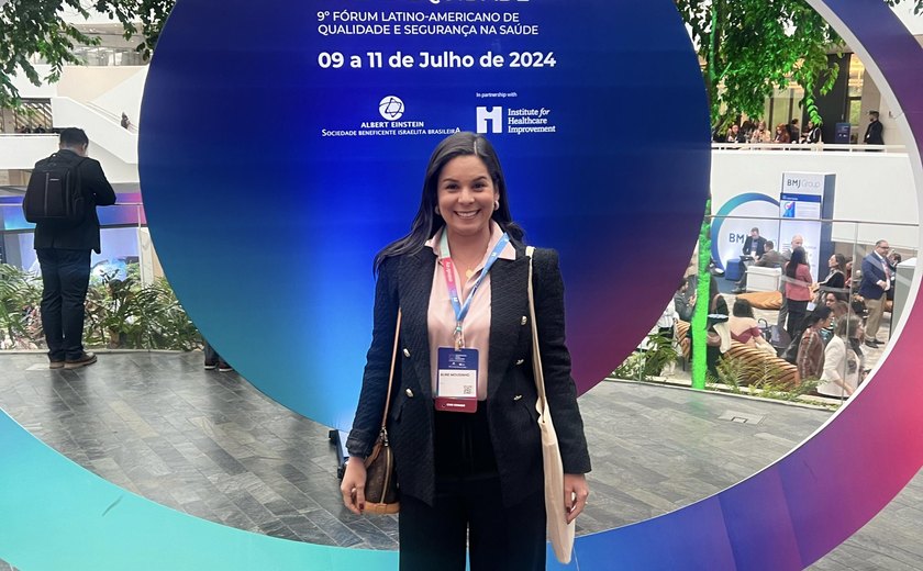 Coordenadora de Enfermagem da Uncisal participa de evento internacional no Einstein