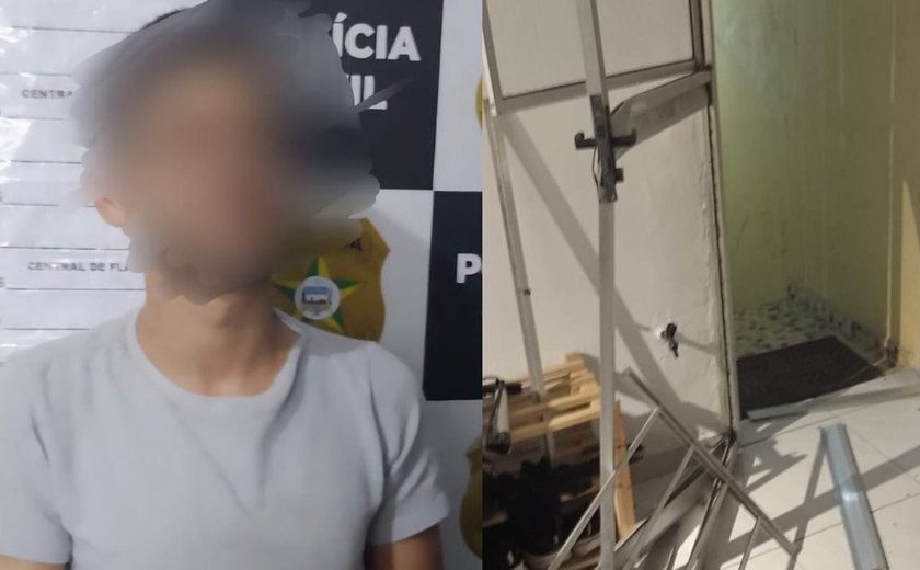 Homem invade residência, se esconde embaixo da cama e tenta tomar arma de policiais durante prisão