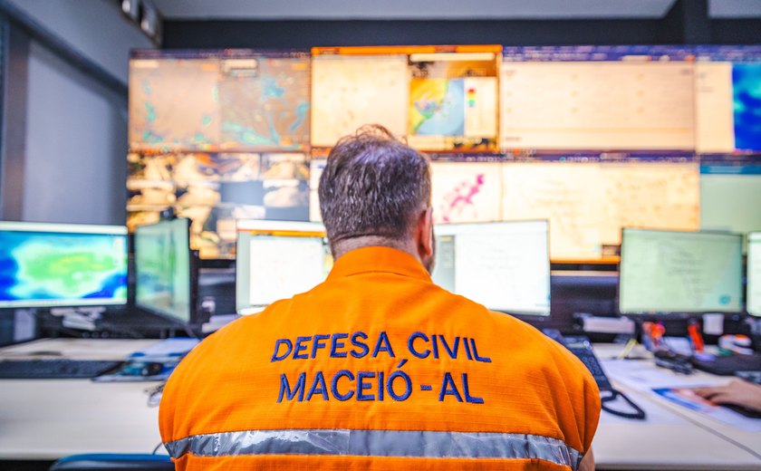 Defesa Civil de Maceió faz monitoramento 24h e dá resposta imediata a desastres