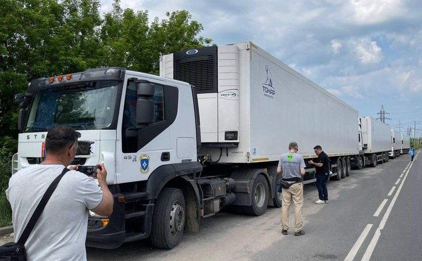 Rússia entrega a Kiev mais 1.200 cadáveres de soldados ucranianos