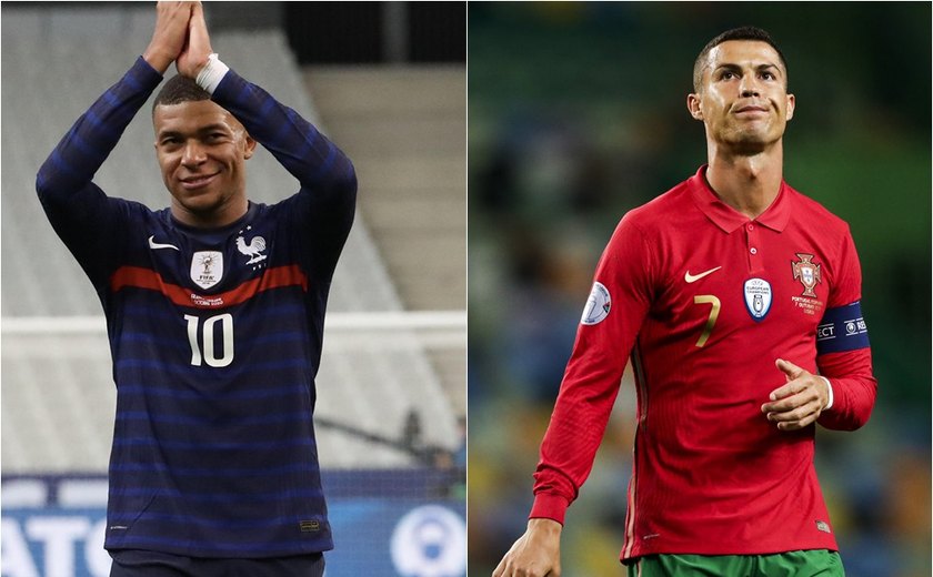 Portugal x França na Eurocopa: onde assistir, horário e prováveis escalações do jogo