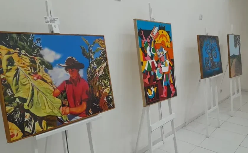 Exposição de obras de arte em homenagem ao Centenário de Arapiraca, será encerrada neste domingo (17) com a presença do prefeito Luciano Barbosa