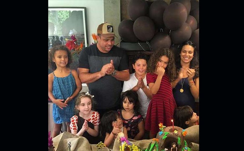 Ronaldo comemora os 7 anos da filha mais velha, Maria Sofia