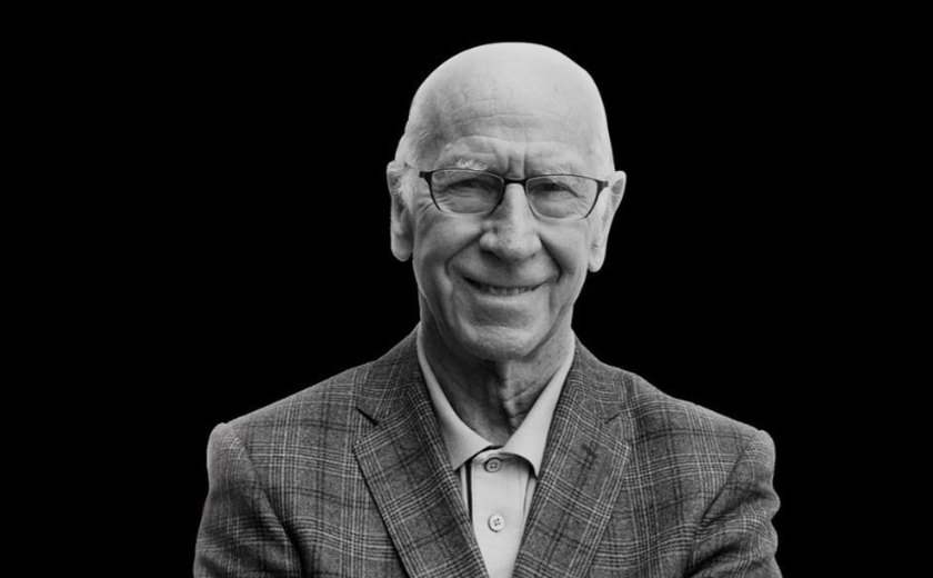Morre Sir Bobby Charlton, ídolo do Manchester United e campeão do mundo com Inglaterra em 1966