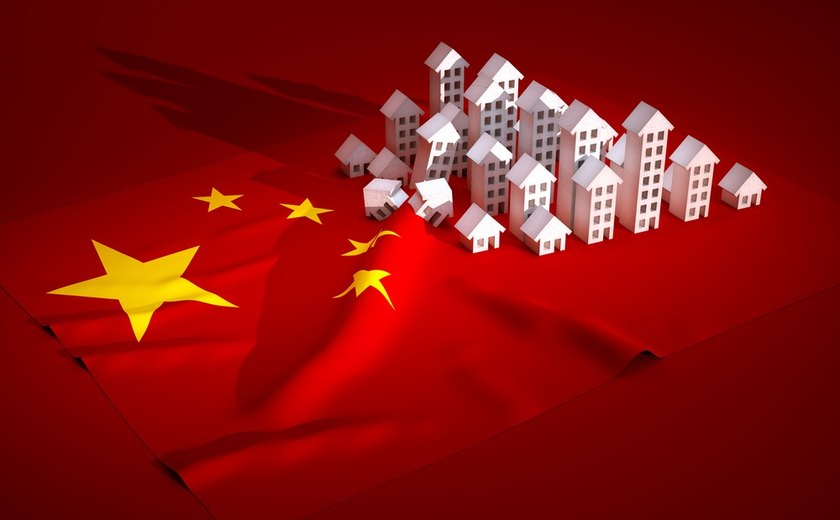 Vendas de moradias na China sofrem queda anual de 31,8% no 1º semestre