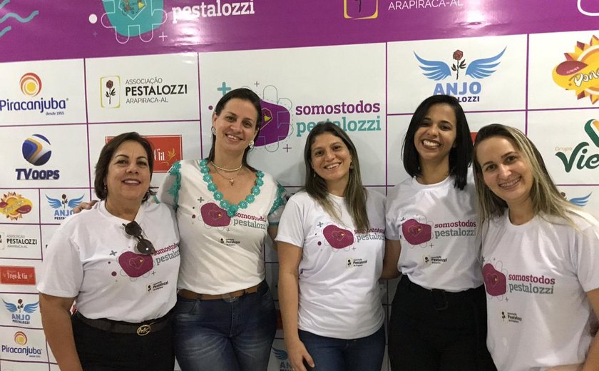 Dia D Pestalozzi de Arapiraca: uma festa de inclusão e voluntariado