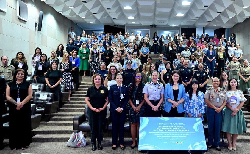 Polícia Científica de Alagoas participa de encontro nacional sobre o Enfrentamento à Violência Contra a Mulher