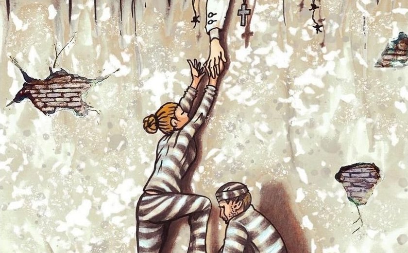 Parceria artística ilustra mensagem do Papa Francisco para a Quaresma 2024